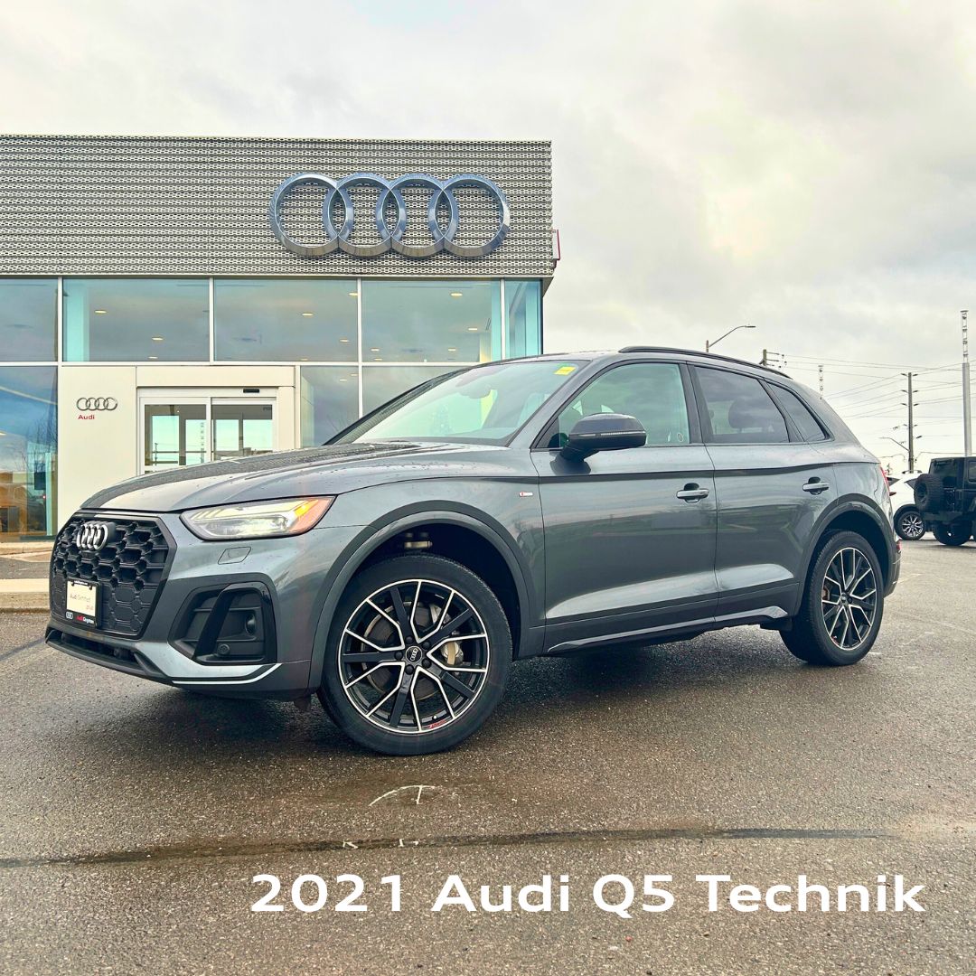 A pre-owned 2021 Audi Q3 Technik