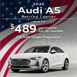 Audi A5 Loaner Special