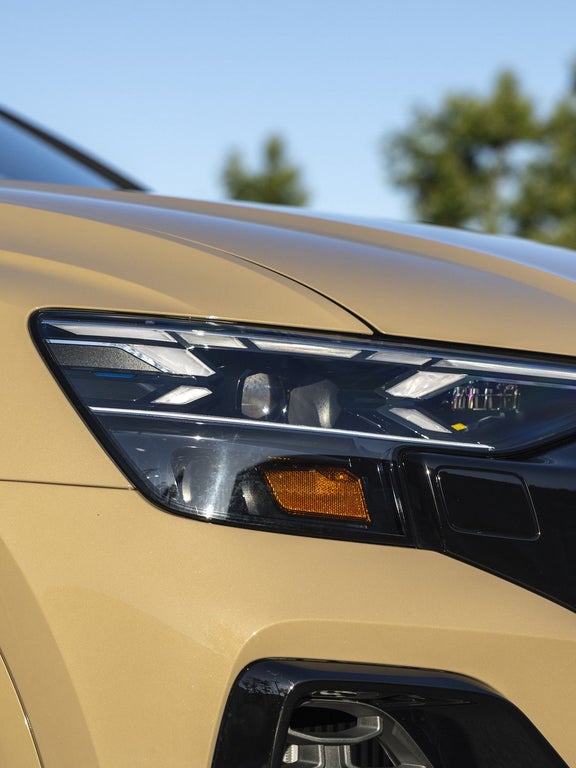 2026 Audi Q8 Matrix-design LED headlight detail at Audi Sewickley