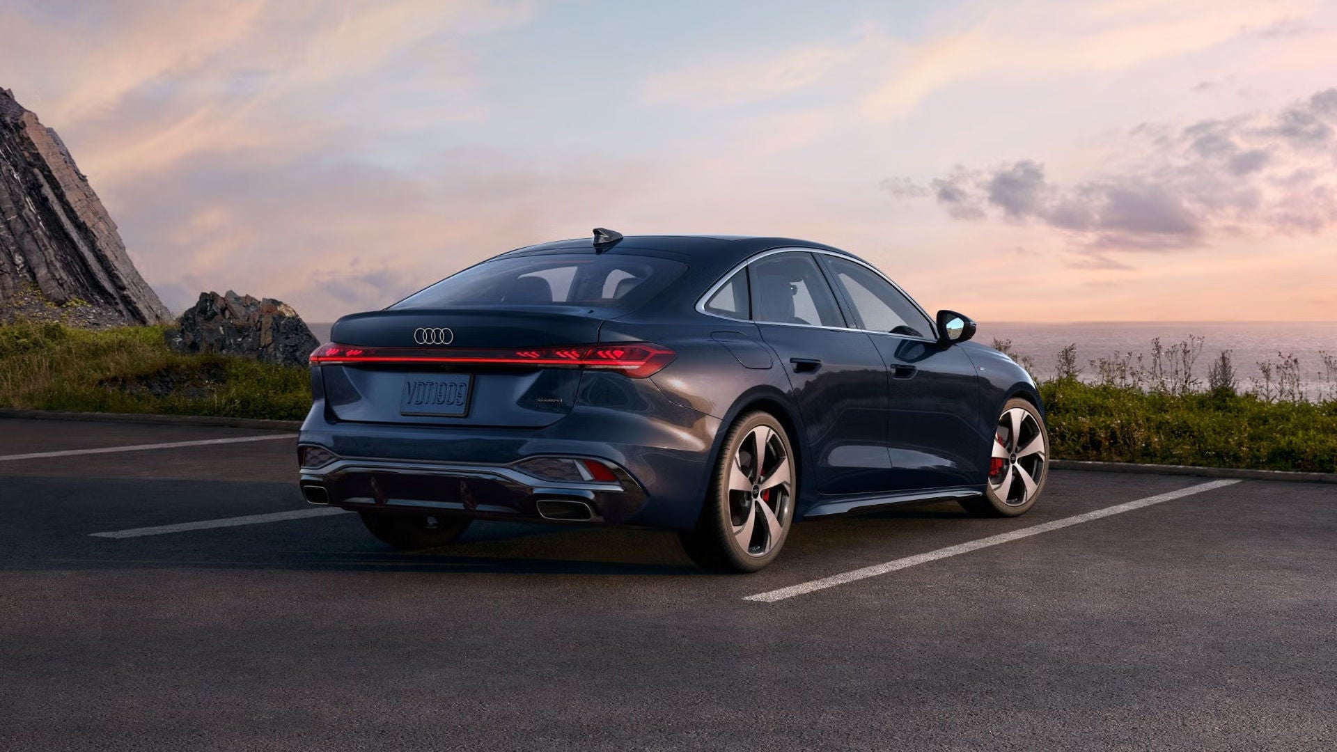 Audi A5 rear view