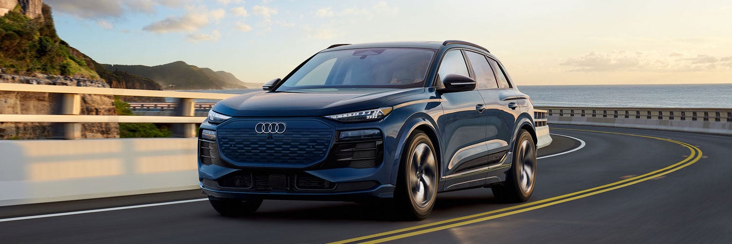 Rear View of 2025 Audi Q6