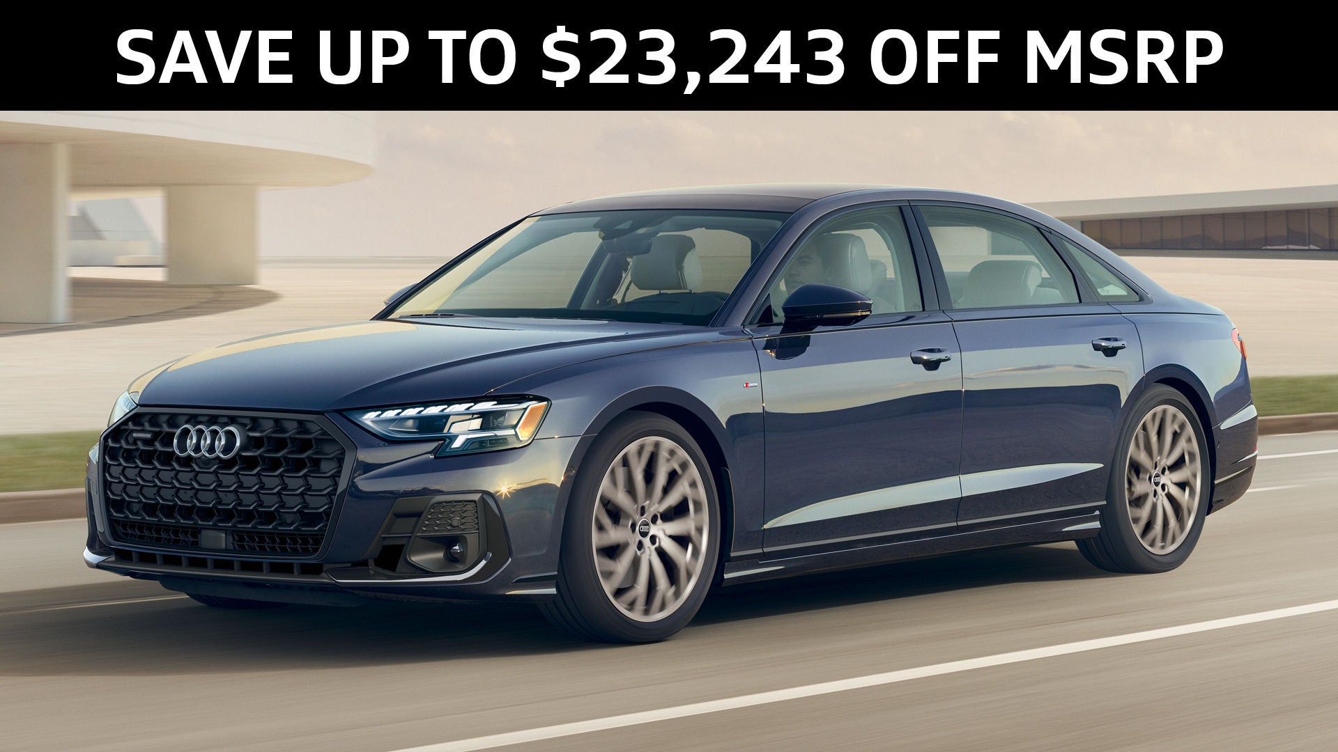 NEW 2026 AUDI A8 SAVE UP TO $23,243 OFF MSRP