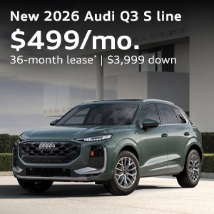 New 2026 Audi Q3 S line
