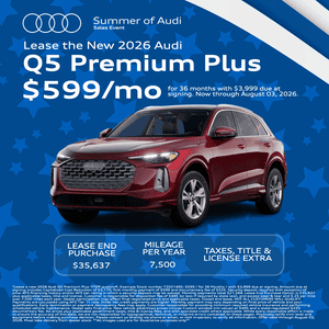 New 2026 Audi Q5 Premium Plus $599/mo