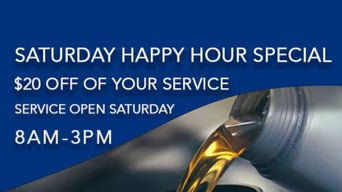 Service technician servicing tire.