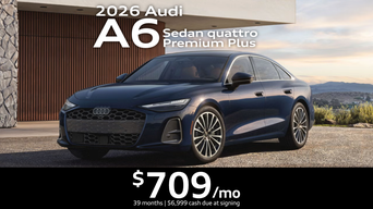 2026 Audi A6 Sedan clickable image