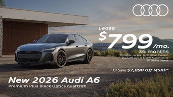 Side view of an Audi A6