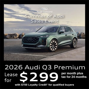 2026 Audi Q3 offer