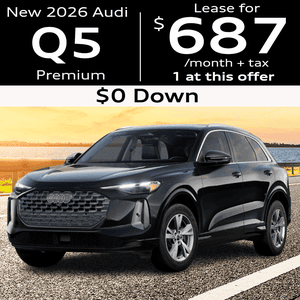 Audi Q5 parked 