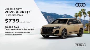 2026 Audi Q7 S line 55 TFSI quattro Premium Plus front parked