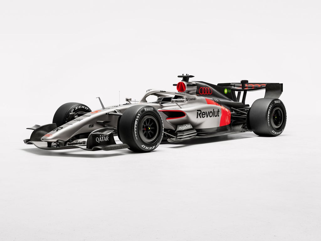 Side close-up of the Audi R26 Concept’s airbox.