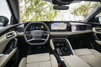 Vue de l’intérieur d’un Audi Q5