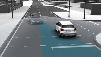 Demonstration of the Turn Assist Feature