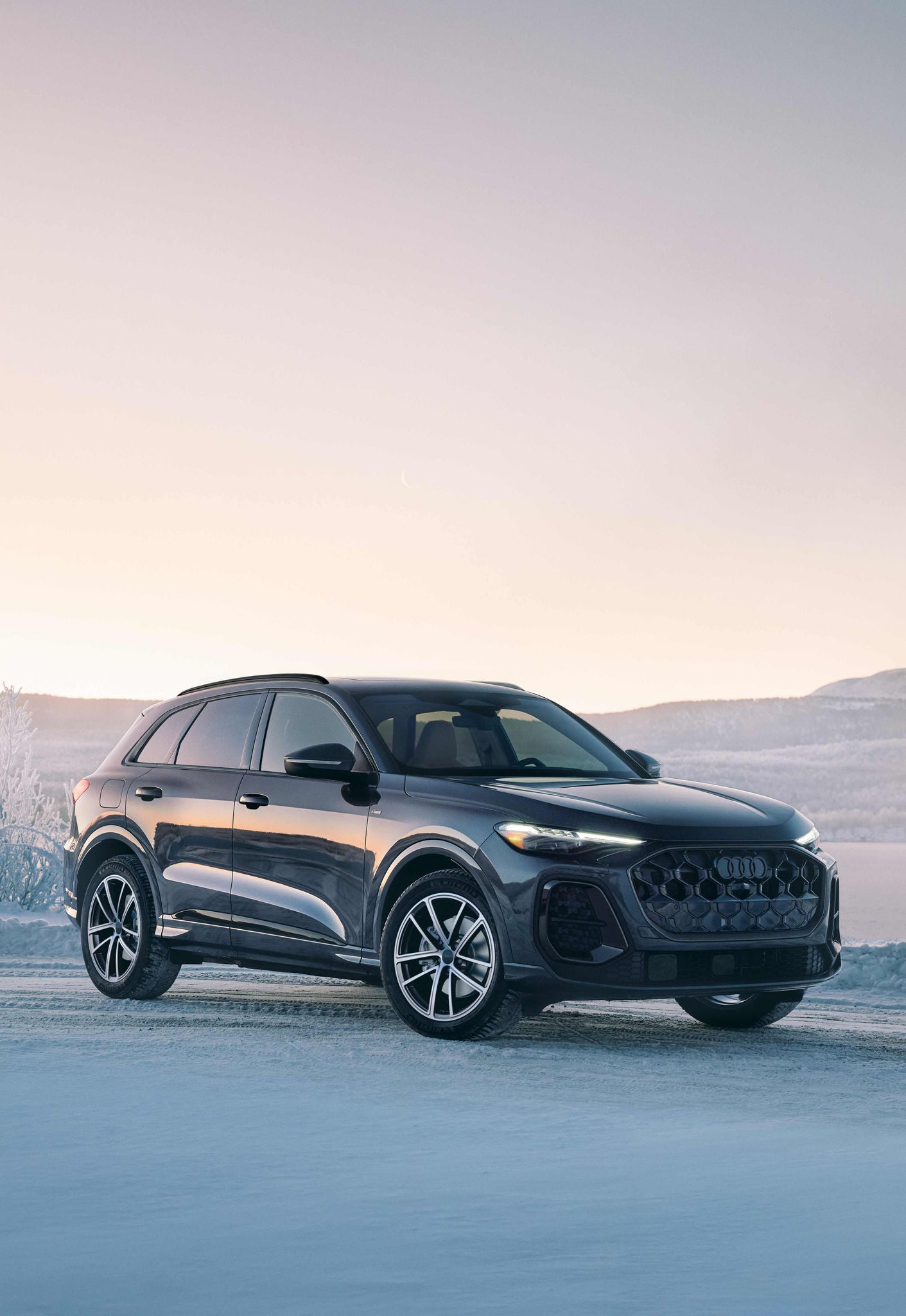 Side view of a 2026 Q5 parked