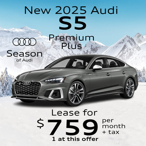 New 2025 Audi S5 Lease Special