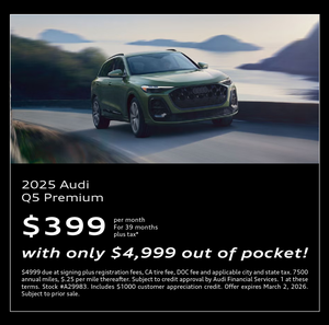 2025 Audi Q5 Lease Offer
