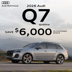 2026 Audi Q7 quattro