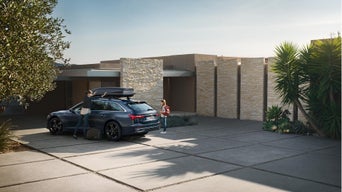 Side view of an Audi A6