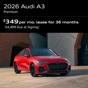 2026 A3 PREMIUM : Lease for $349 per month for 36 months with $4,499 due at signing