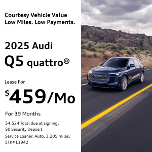 Service Loaner 2025 Audi Q5 Quattro