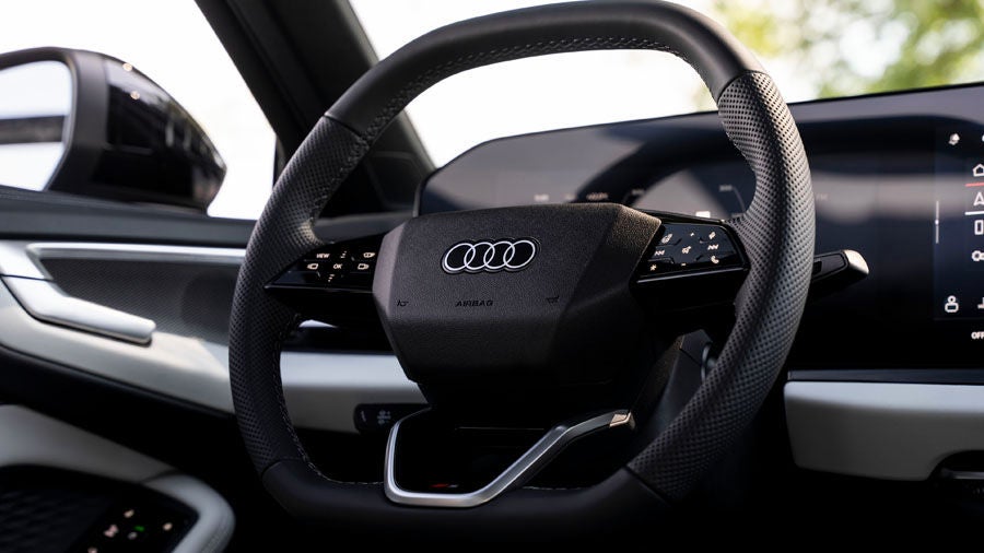 Interior of the Audi A5.