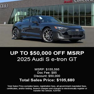 2025 Audi S e-tron Offer