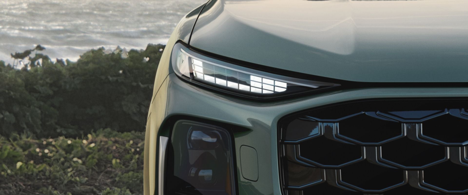 2026 Audi Q3 Front Bumper and Lights