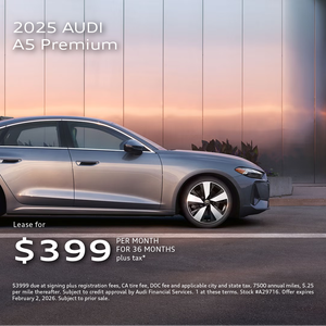 2025 Audi A5 Lease Offer