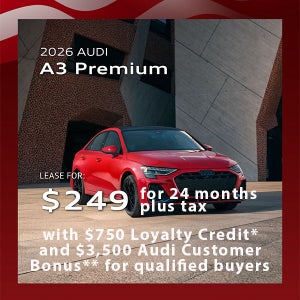 2026 Audi A3 offer