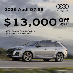 2026 Audi Q7 55 - $13,000 Off MSRP*
