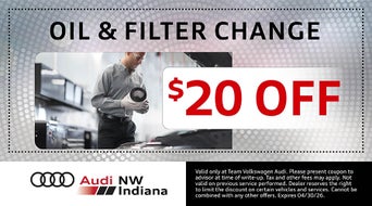 $20 off oil and filter change