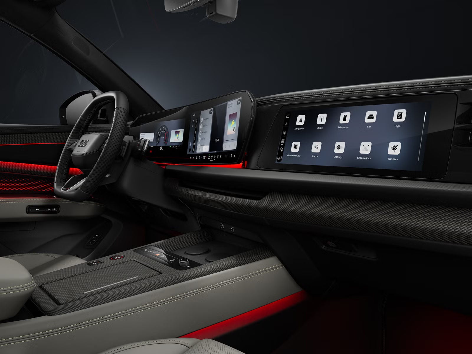 2027 audi sq9 interior dashboard