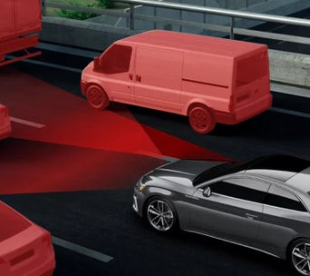 Adaptive cruise control with active lane assist