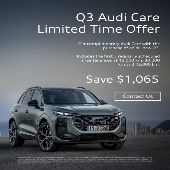  Q3 Audi Care Limited Time Offer