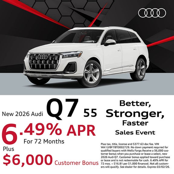 New 2026 Audi Q7