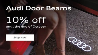 Audi Door Beams 10% Off at Audi Downtown Vancouver