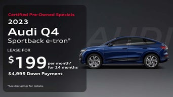 Audi Q4 Sportback e-tron Premium CPO Specials