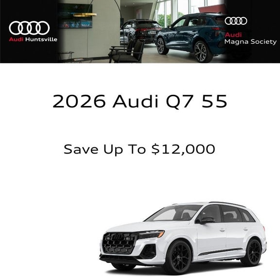 2026 Audi Q7 Save Up To $12,000 at Audi Huntsville