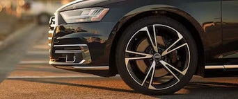 Side profile view of vehicle. 