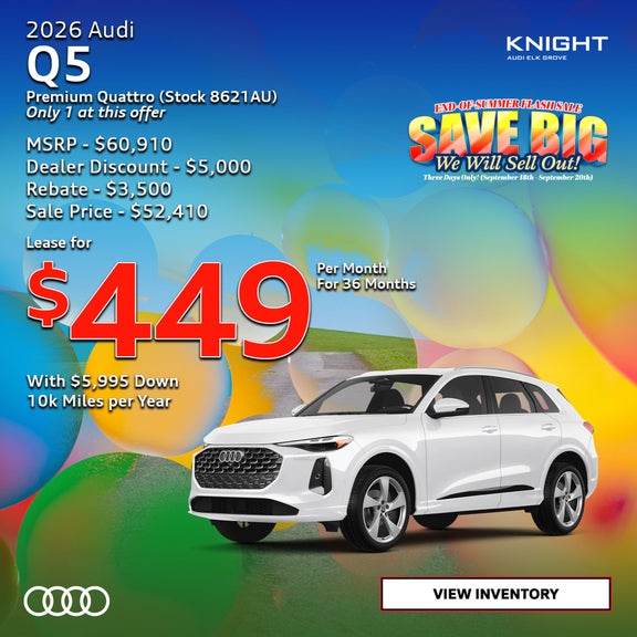 Audi Q5 Sale