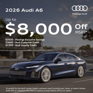 Audi A6 Discount Offer