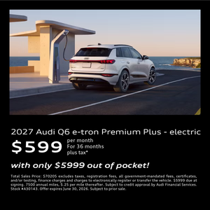 2027 AUDI Q6 Lease Offer