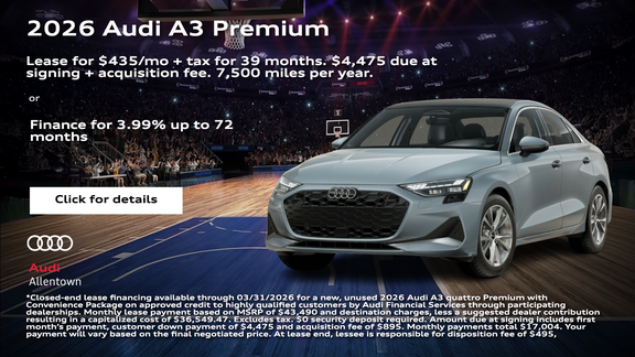 2026 Audi A3 Premium Offer