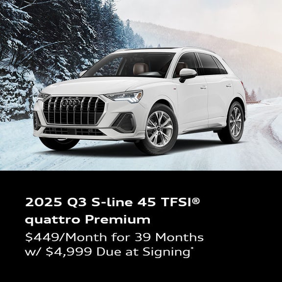 2025 Audi Q3 S-line 45 TFSI® quattro Premium