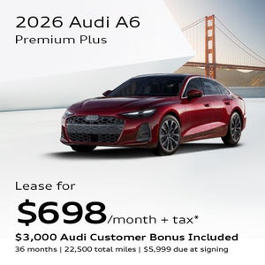 2026 Audi A6 Sedan Premium Plus parked