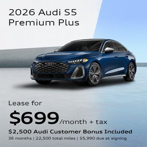 2026 Audi S5 Premium Plus front facing