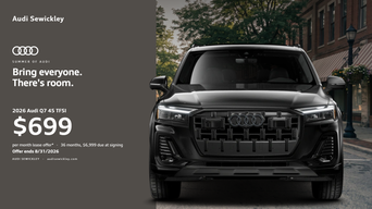 2026 Audi Q7 45 TFSI lease special