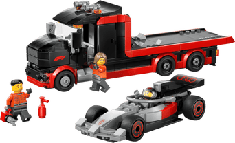 LEGO® City F1® Display Truck with Audi F1® Race Car
