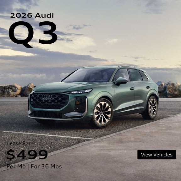 2026 Audi Q3 Lease for $499 for 36 Months