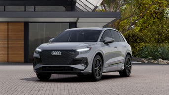 Side view of Audi Q4 e-tron